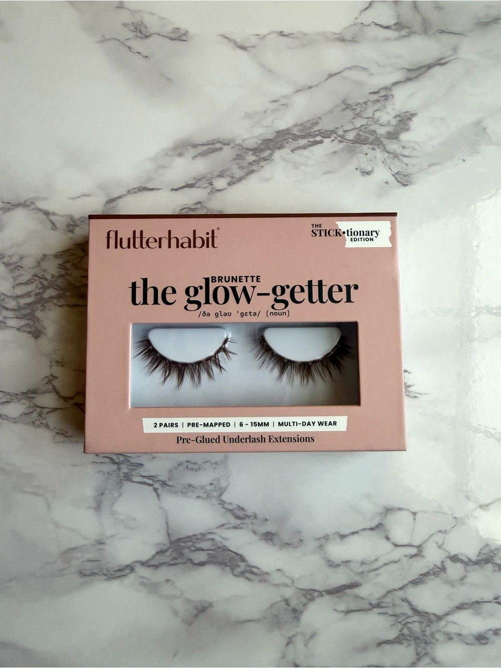 FlutterHabit The Glow-Getter Brunette The Sticktionary Edition 2 Pairs
